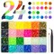 20000PCS Flatback Jelly Resin Rhinestones Kit - 3-4MM (24 Color)